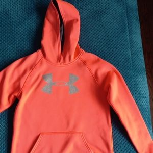 Warm Hoodie bright orange